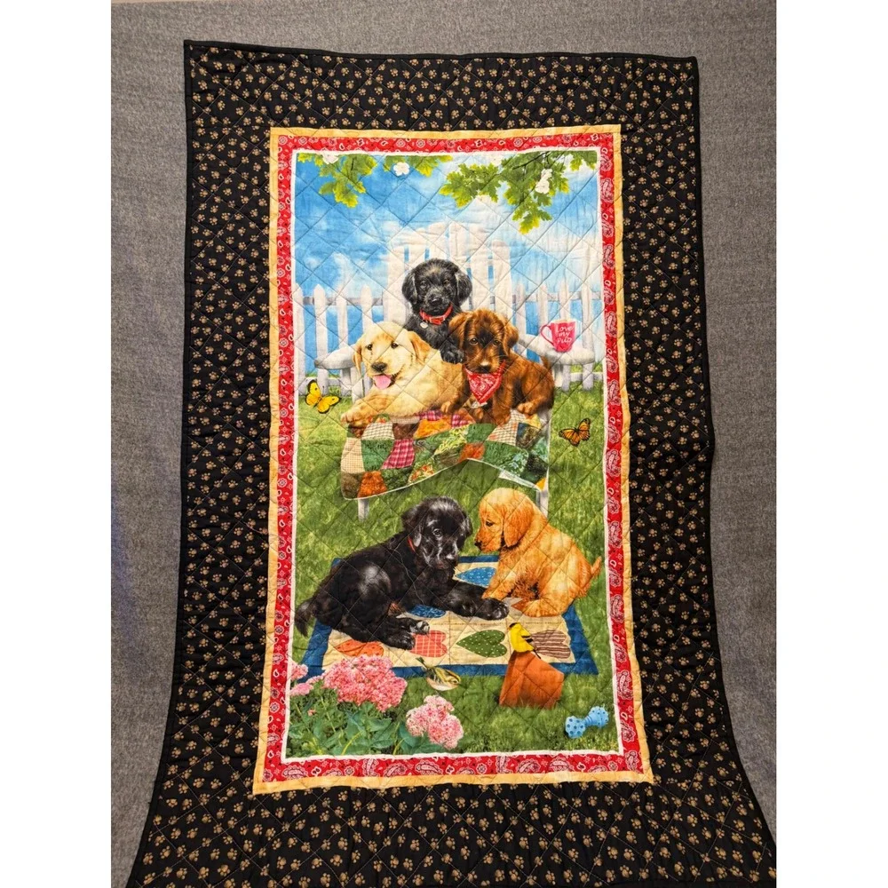Handmade charming quilted